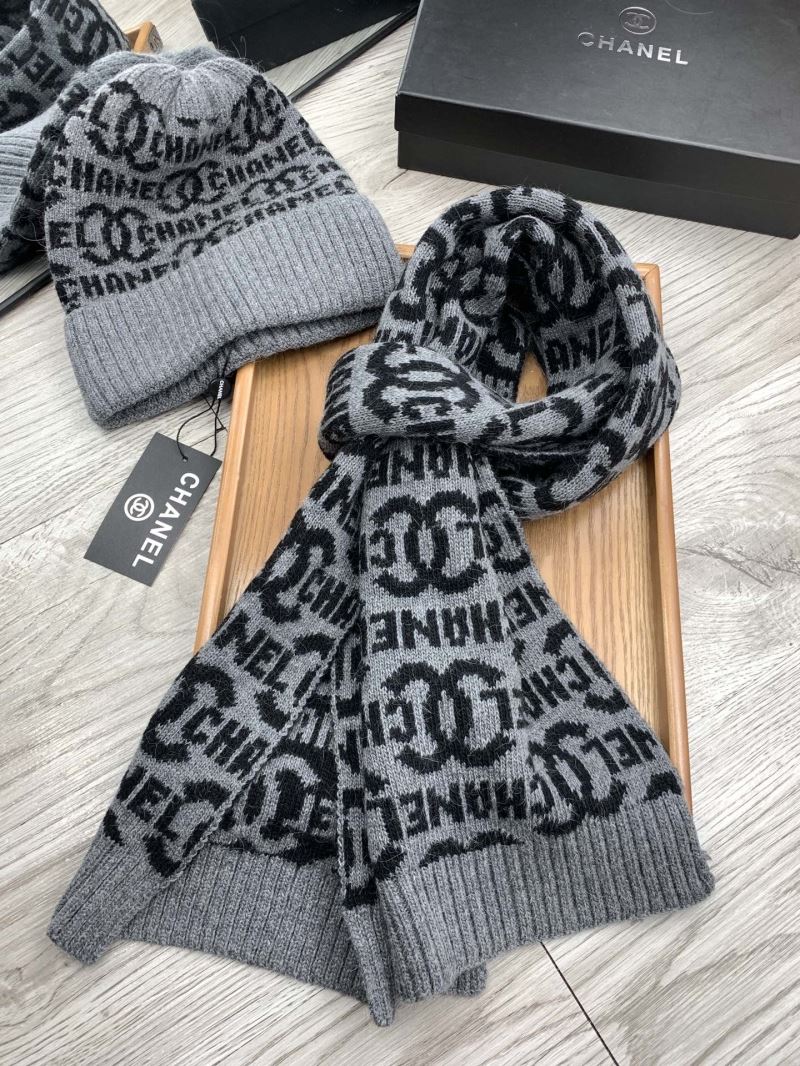 Chanel Caps Scarfs